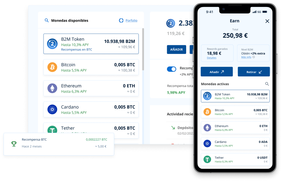 Haz crecer tus activos y los de tus clientes de forma pasiva